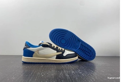 Hyperoad Low x OG Air 1 x Fragment (KIDS)Travis Scott Jordan 0722